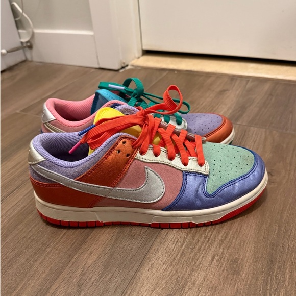 Nike Shoes - nike colorful dunks.